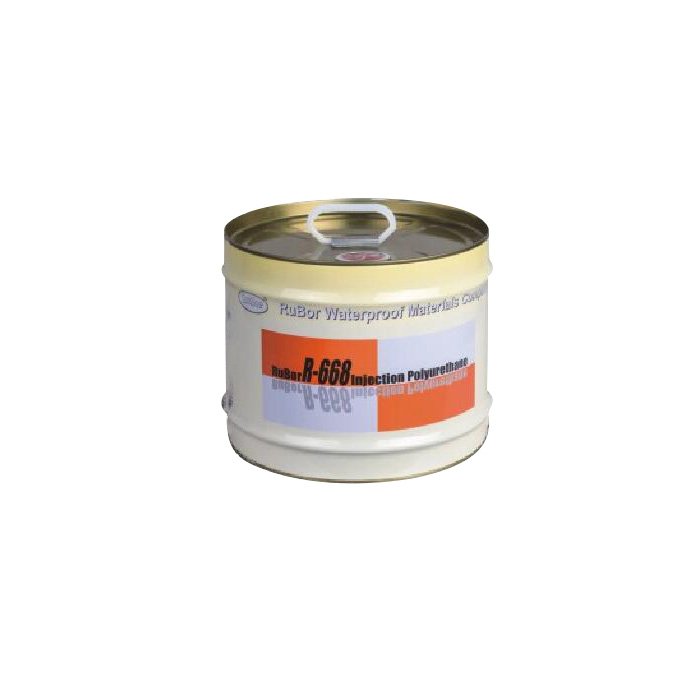 Hydrophobic polyurethane grouting material