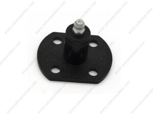 Plastic surface packer adhesinve ports