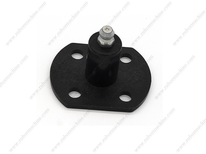 Plastic surface packer adhesinve ports